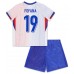 Maillot de foot France Youssouf Fofana #19 Extérieur vêtements enfant Europe 2024 Manches Courtes (+ pantalon court)